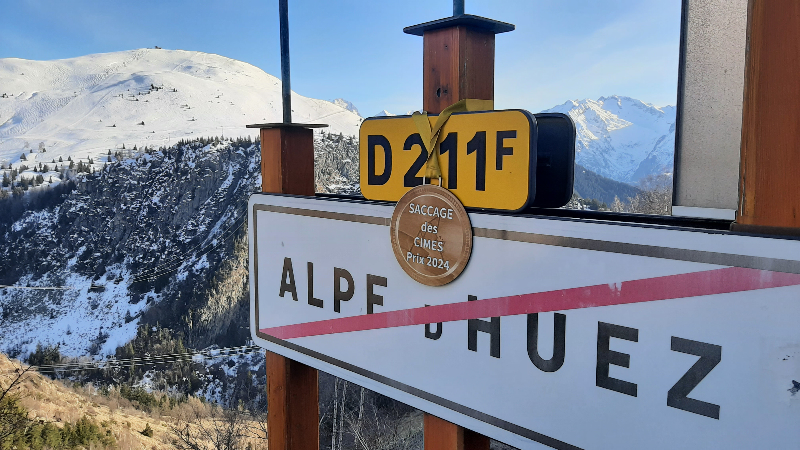 médaille d'or du saccage des cimes à l'Alpe d'Huez